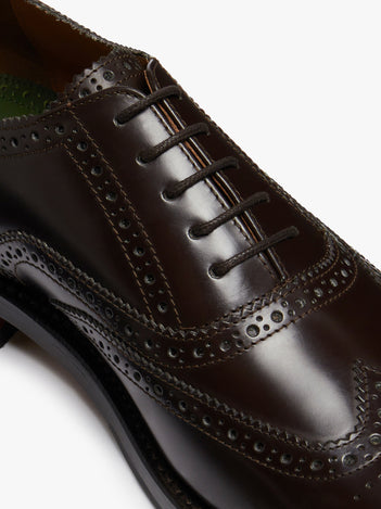 Monogram Double Brogue Wingtip