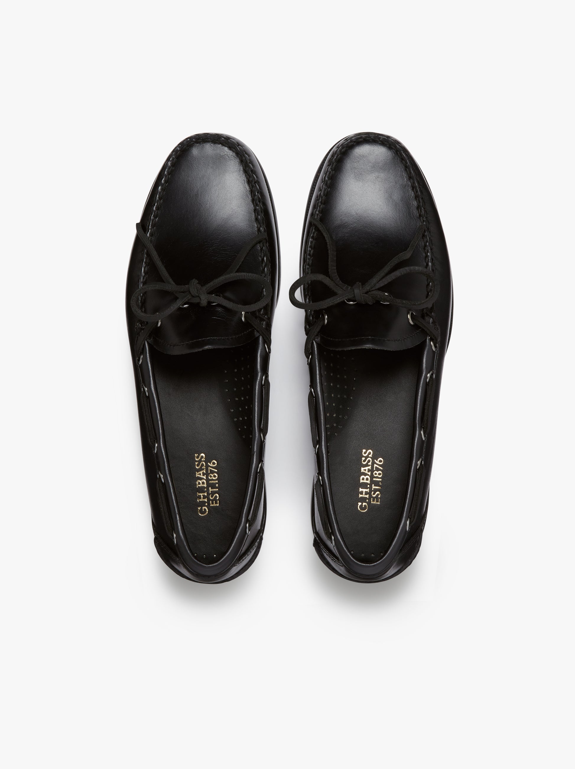 靴 Ghbass CAMP MOC / BLACK MONO 26cm カジュアルシューズ | 12011 CAMP MOC / BLACK MONO (RUBBER SOLE