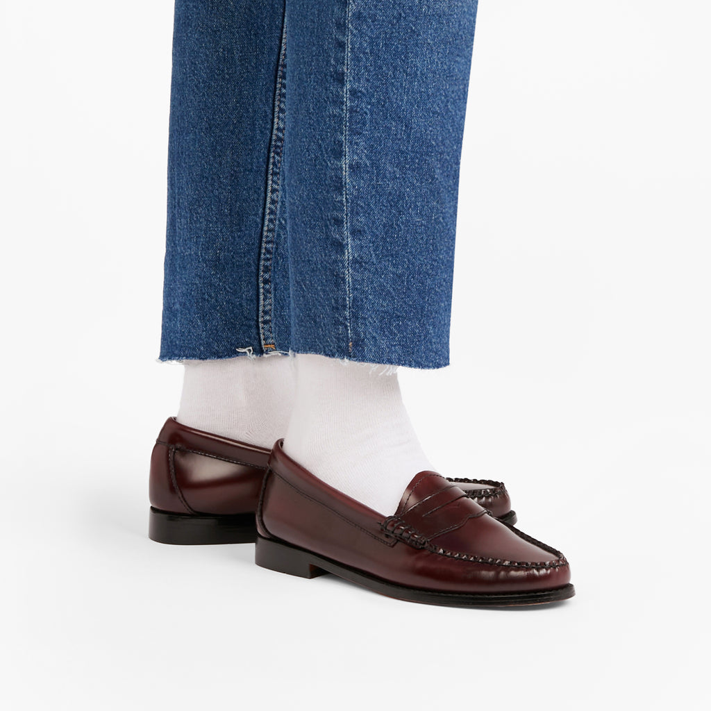 Bass Shoes Ladies Bass Weejuns Bass Weejuns Burgundy Burgundy