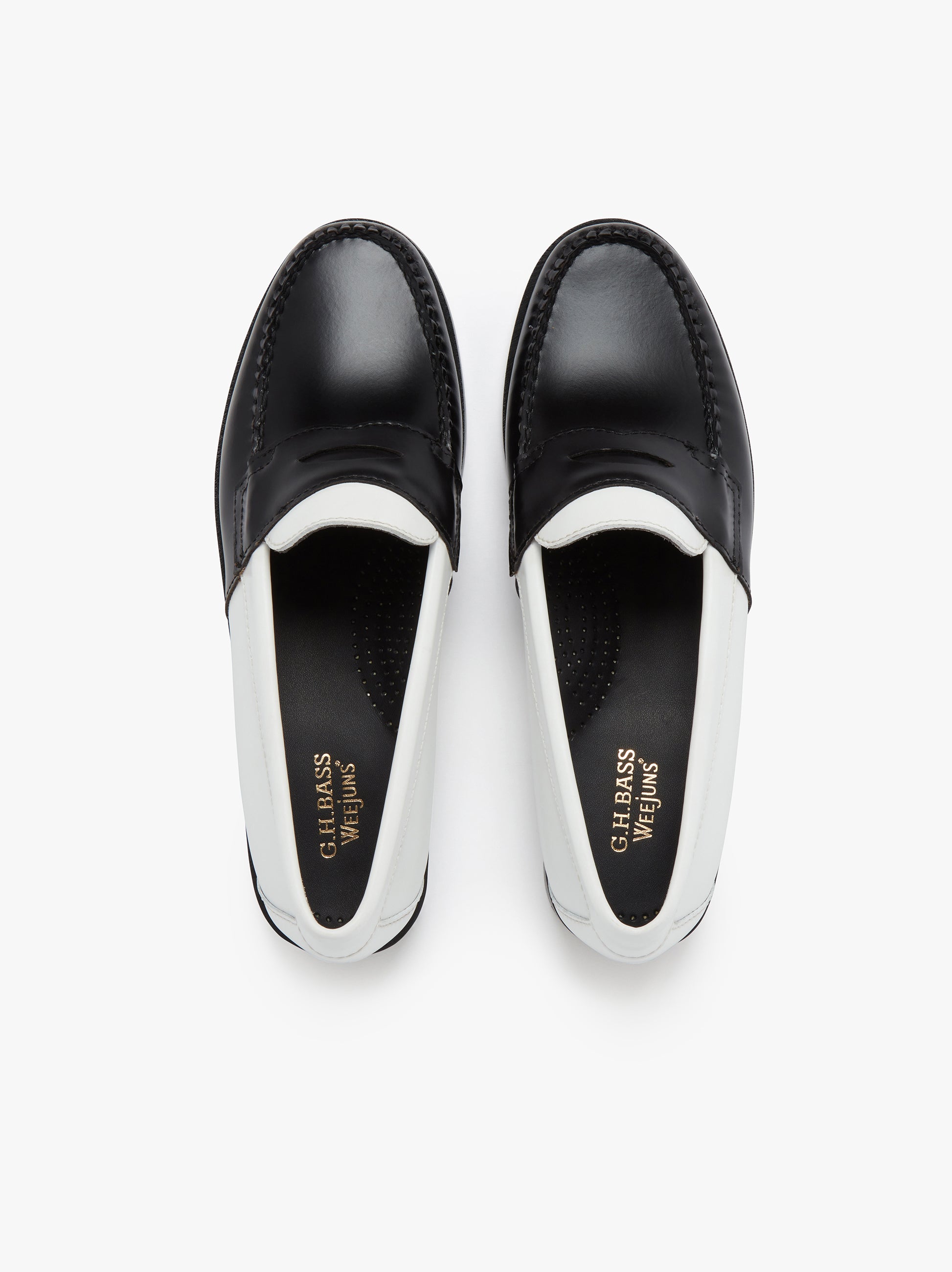 Weejuns Two Tone Penny Loafers G.H.BASS 1876