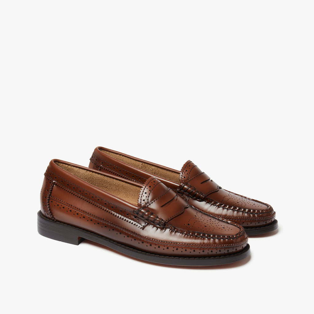Weejuns Brogue Penny Loafers – 1876
