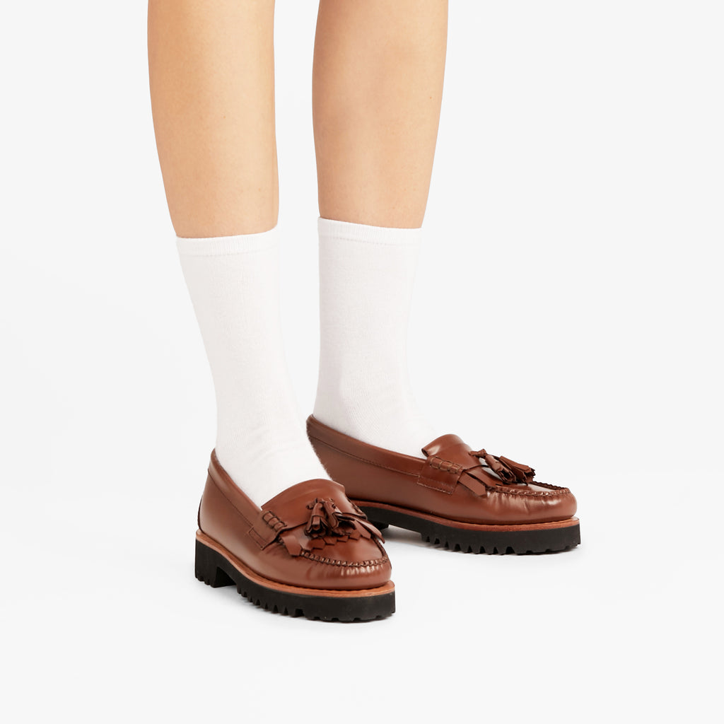 cognac loafers womens
