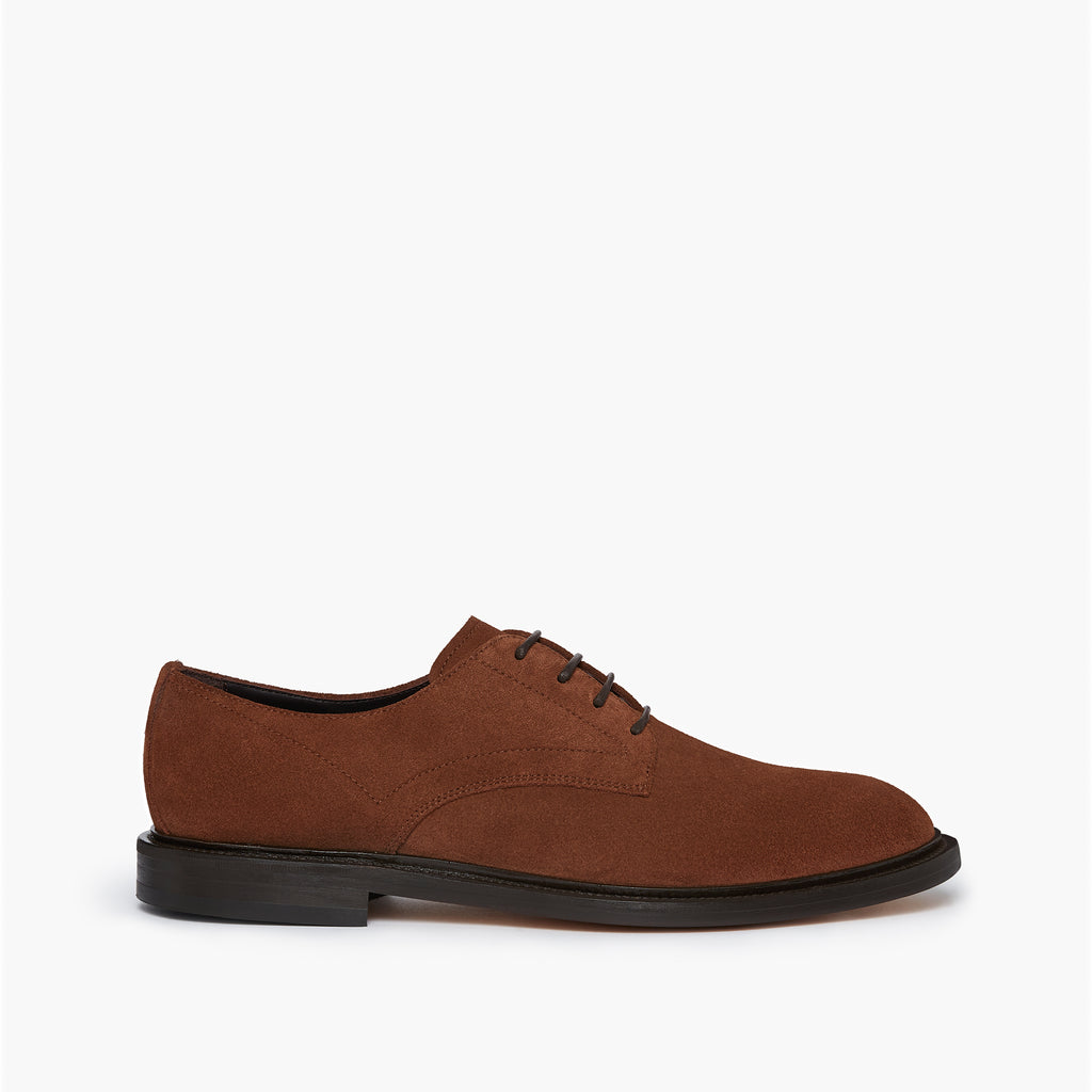G.H. BassMen\'s Brown Suede Derby Shoes Men main image 2