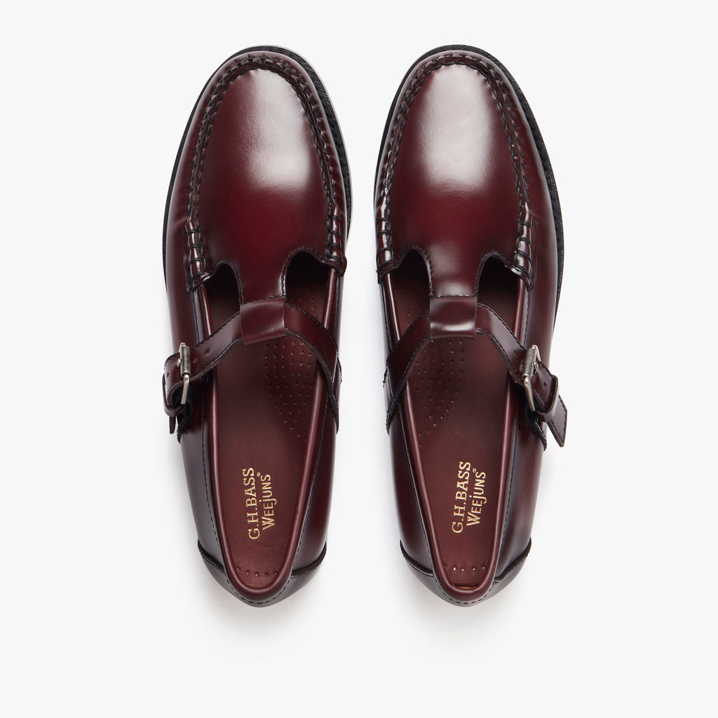 Bass Weejuns Oxblood Bass Weejuns Logan Penny Loafer  display picture 3