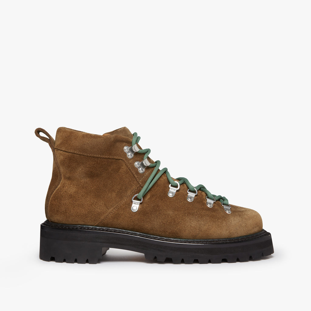 Mason Alpine Boots in a Soft Mid Brown Suede G.H.BASS G.H.BASS 1876