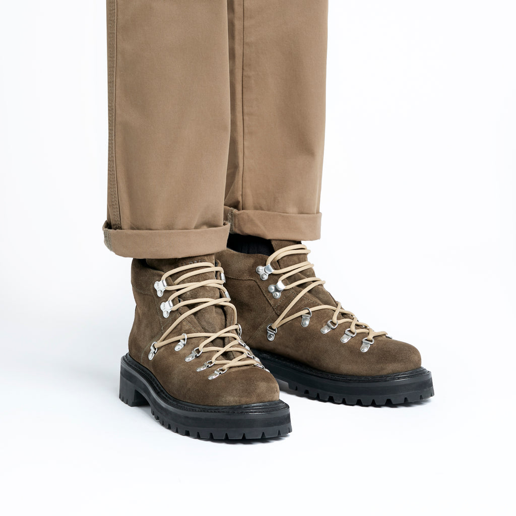Mason Alpine Boots In Combat Suede – 1876 - Main Image