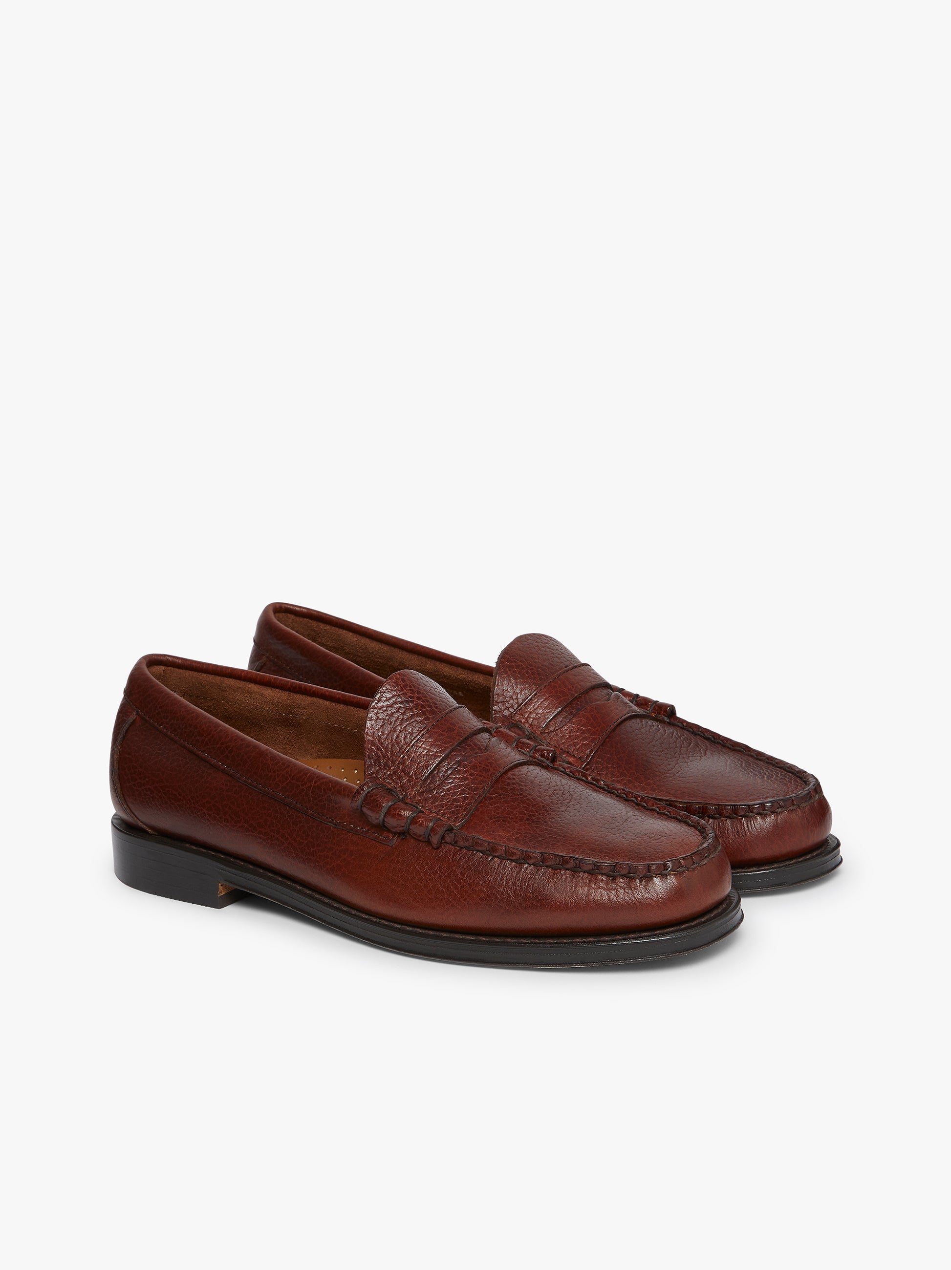 Dark Brown Leather Loafers Mens Dark Brown Loafers G.H
