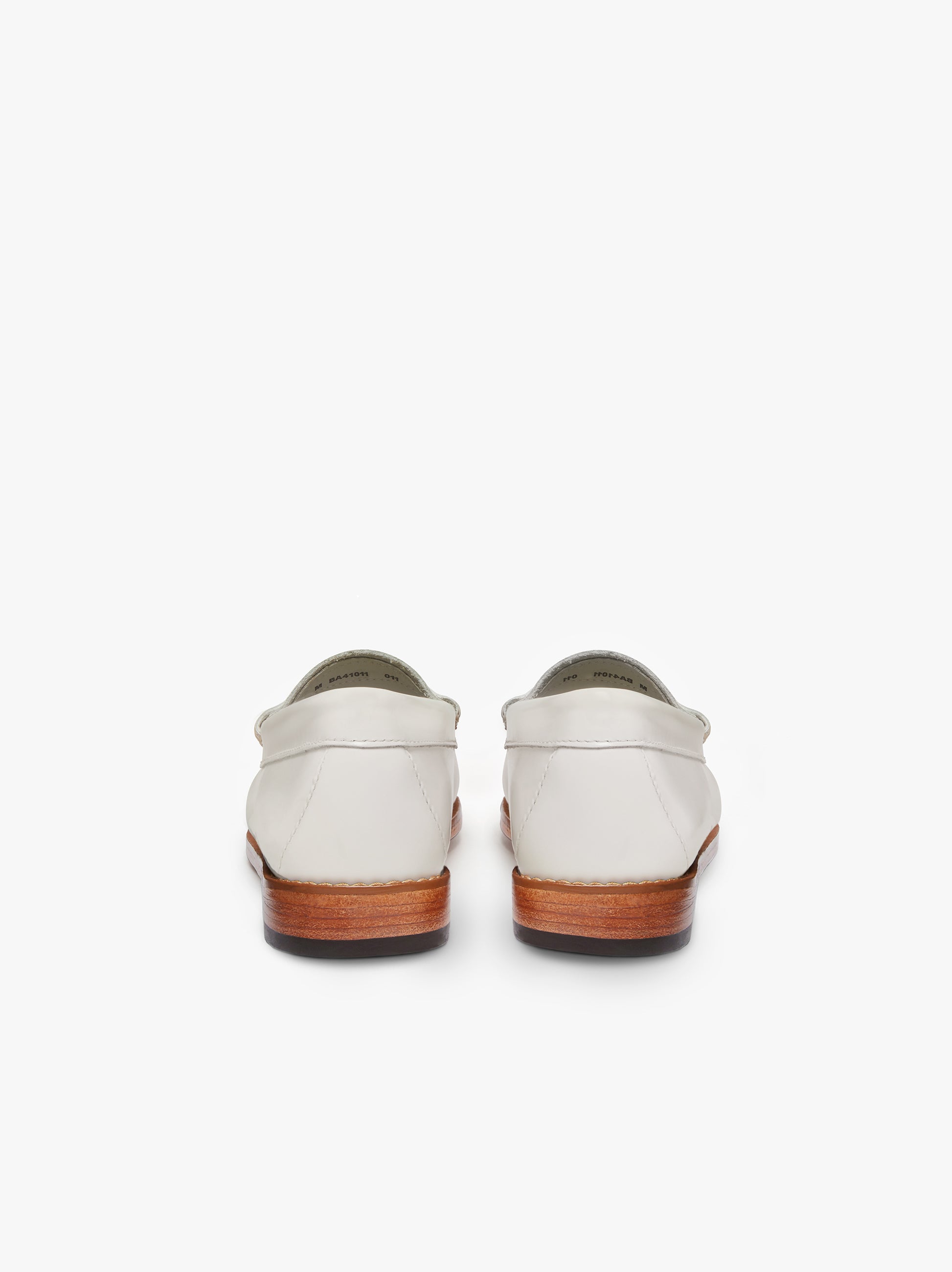 Mens white loafer shoes sales