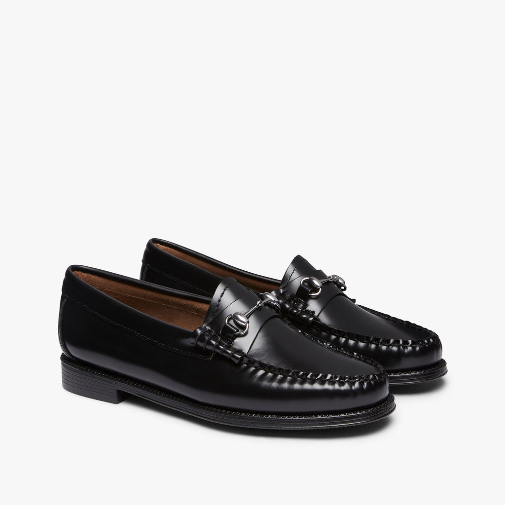 Womens Horsebit Chain Loafer | Black Chain Loafers G.H.BASS
