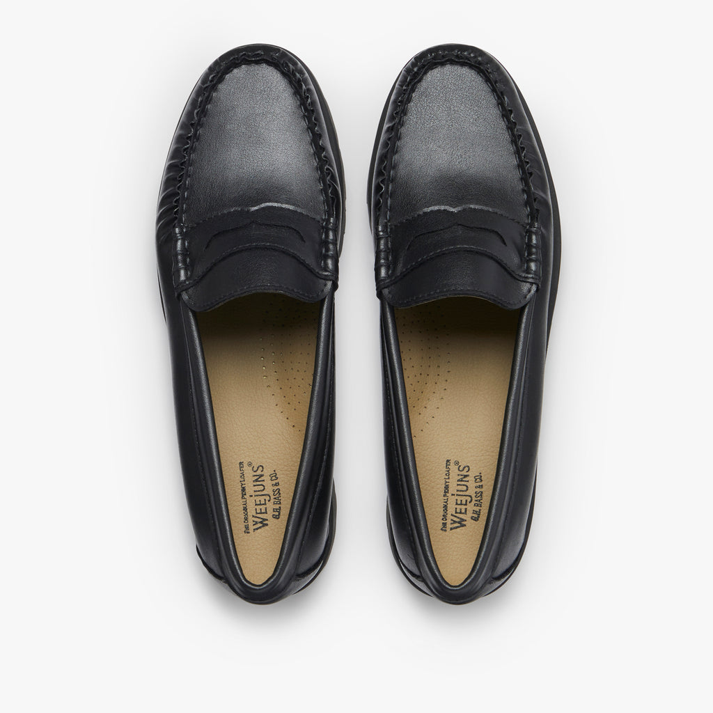 Vegan Loafers Womens Womens Black Loafers – 1876
