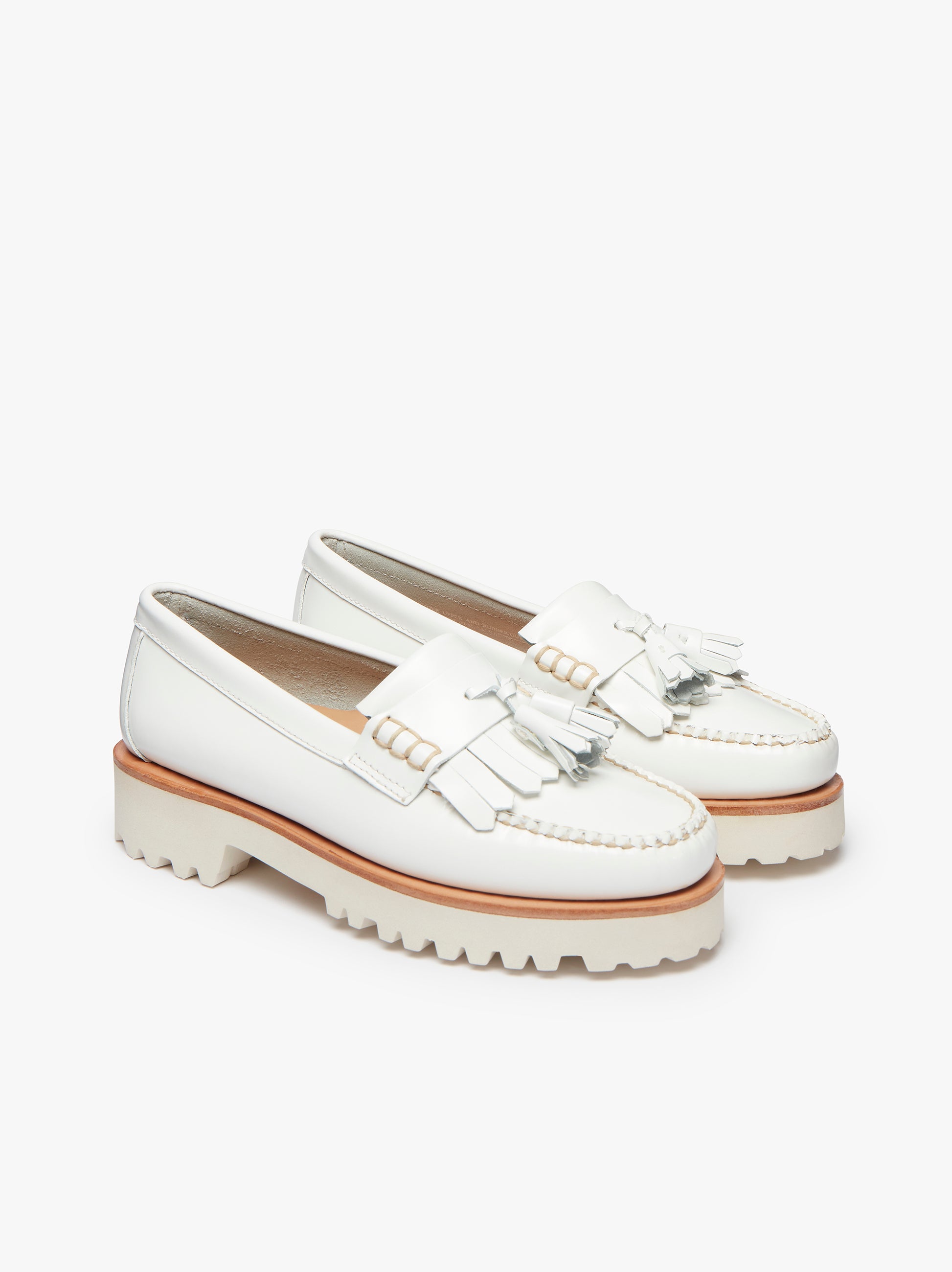 Womens kiltie loafers sale