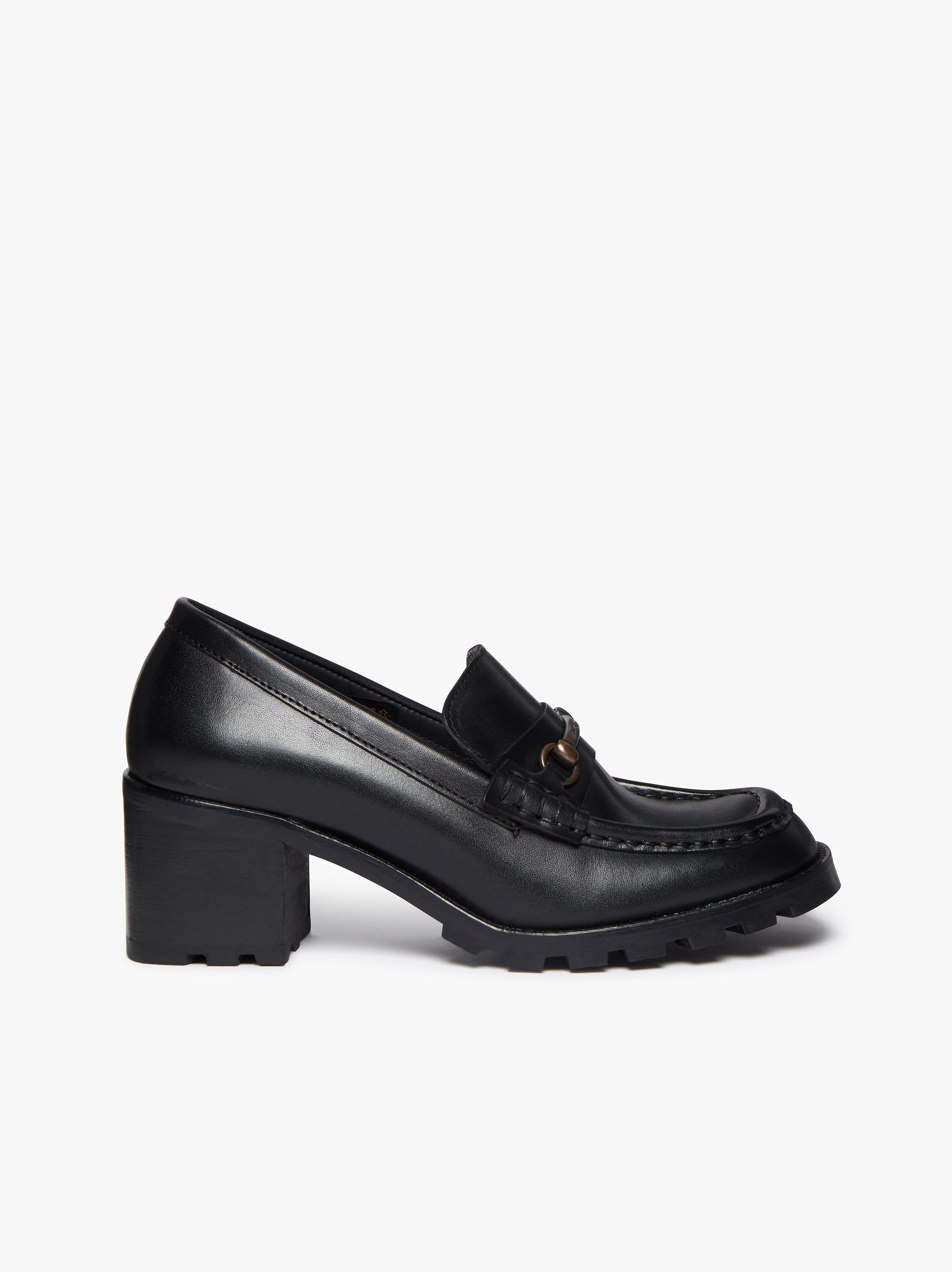 【black】Trois Heel Loafers Bass Weejuns Saddle Loafer | Horsebit Heels – G.H.BASS 1876