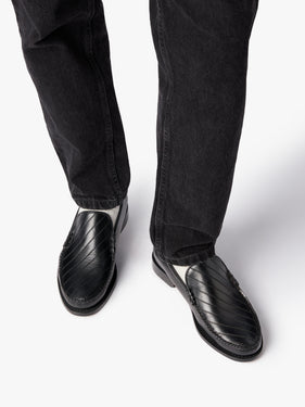 Cobra Venetian Tram Stitch Loafers