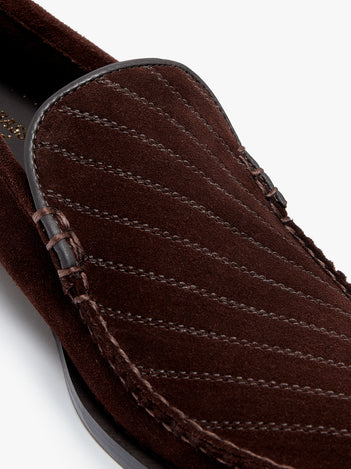 Cobra Venetian Tram Stitch Loafers