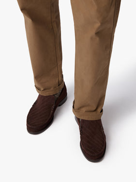 Cobra Venetian Tram Stitch Loafers
