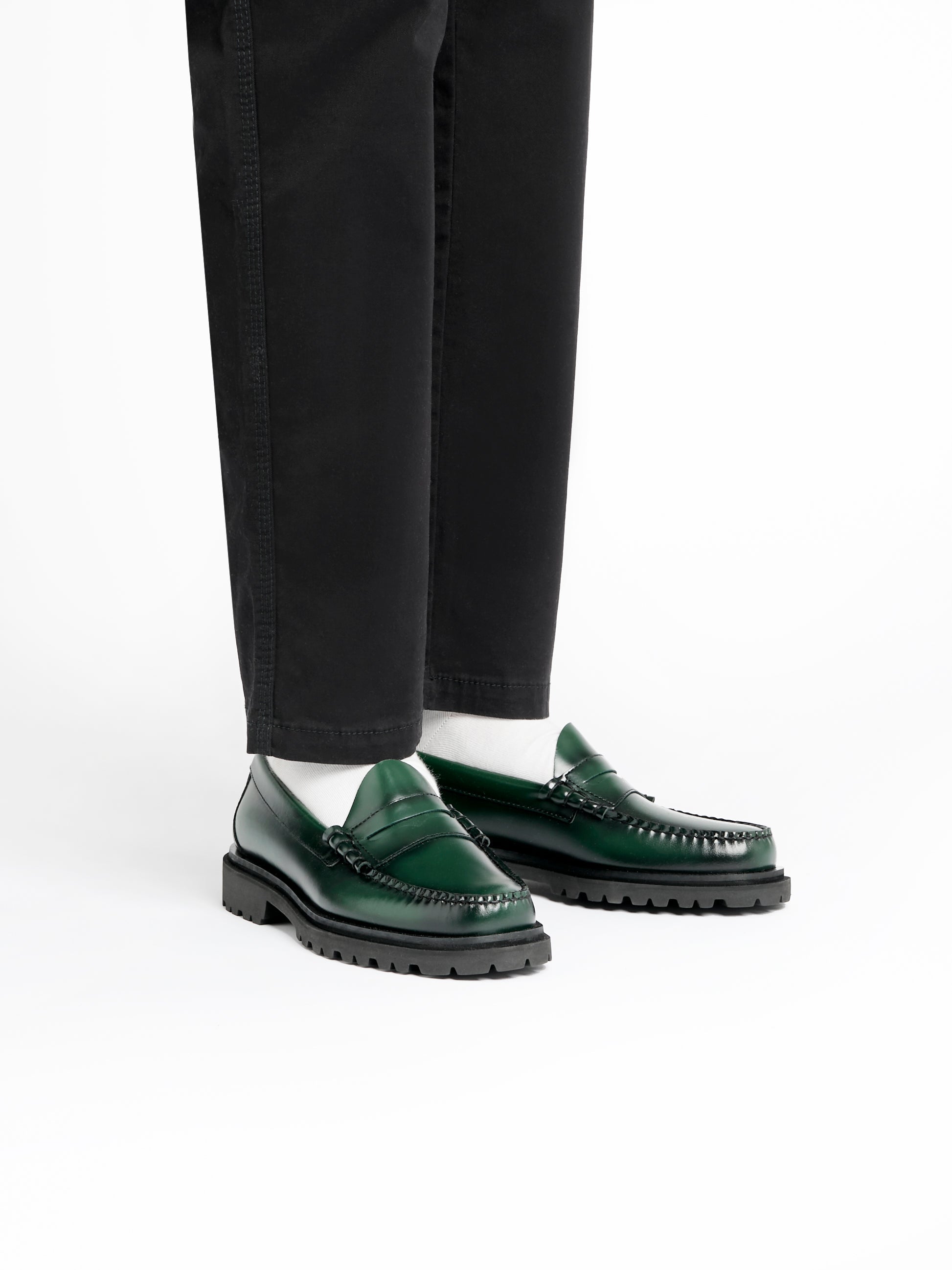 Weejuns Step-Lug Larson Penny Loafers – G.H.BASS 1876