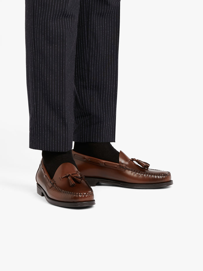 weejuns larkin tassel loafers