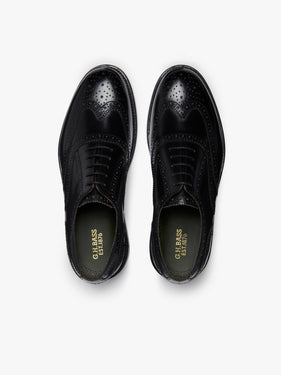 Monogram Double Brogue Wingtip