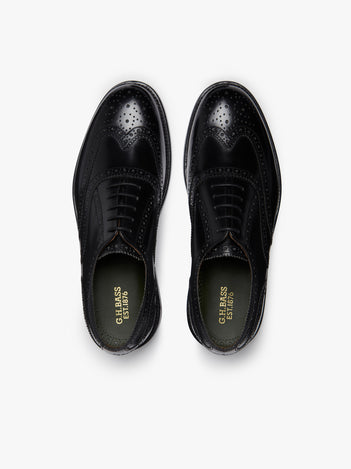 Monogram Double Brogue Wingtip