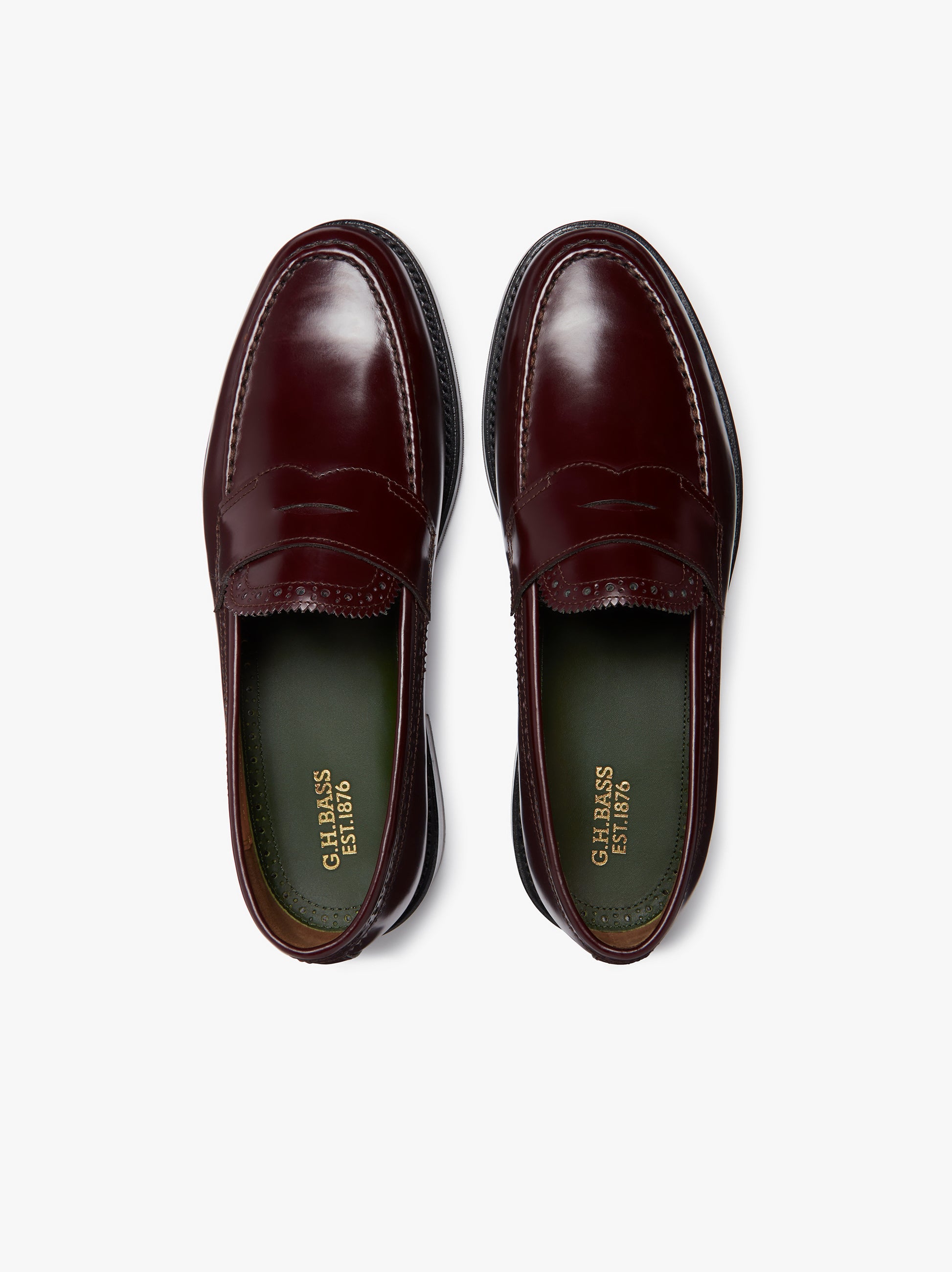 Gh bass monogram derby on sale