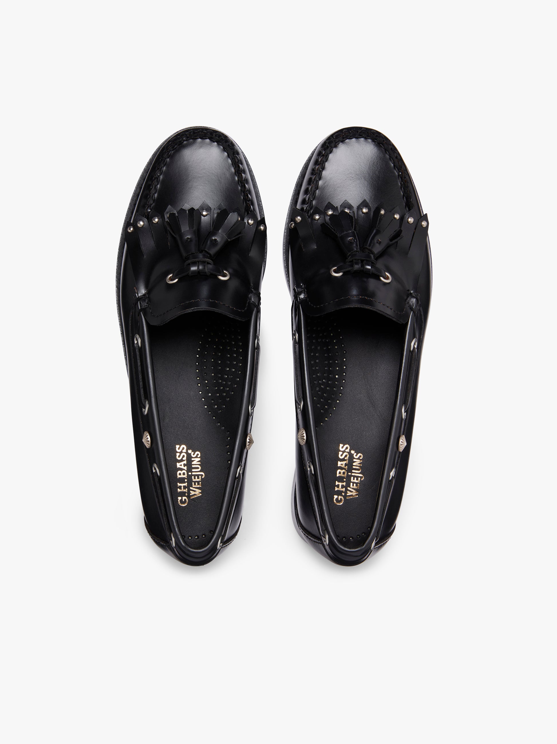 Weejuns Stud Kiltie Tassel Loafers G.H.BASS 1876