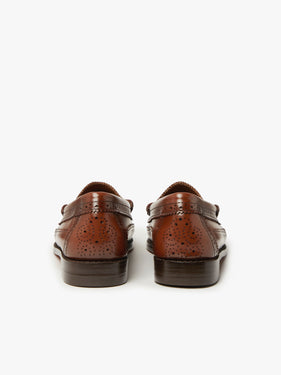 Weejuns Brogue Penny Loafers