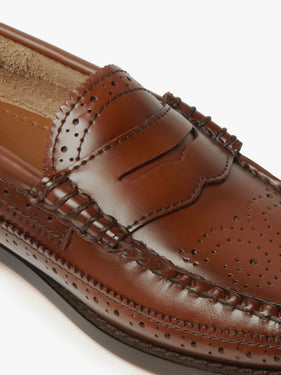 Weejuns Brogue Penny Loafers