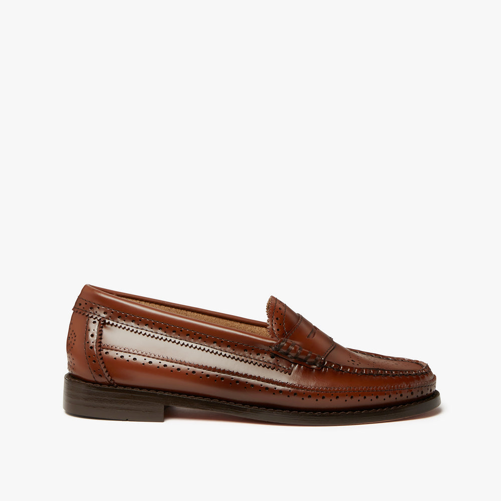 Weejuns Brogue Penny Loafers