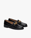 Weejuns Rope Brooch Penny Loafers