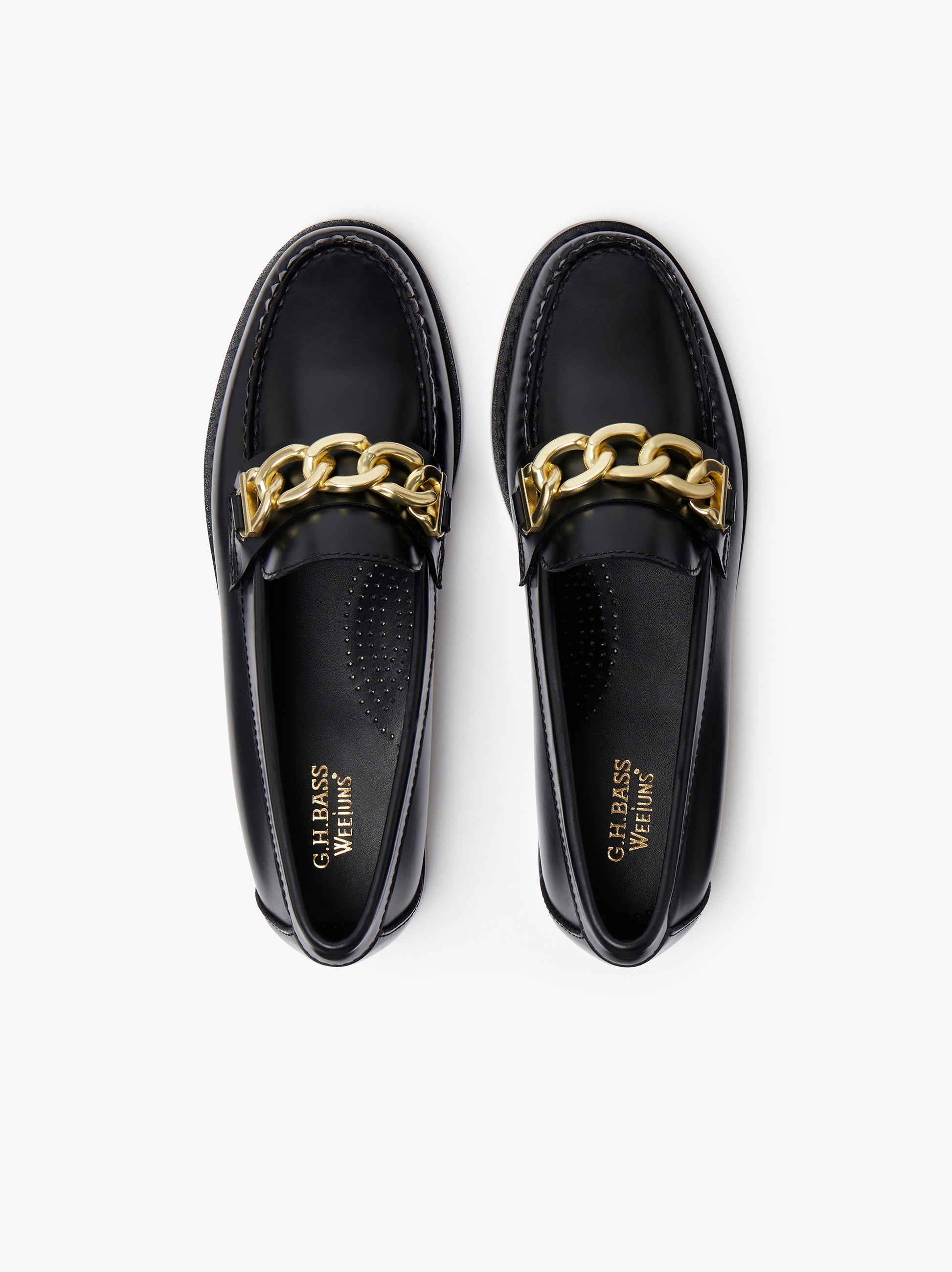 Weejuns Maxi Chain Loafers G.H.BASS 1876