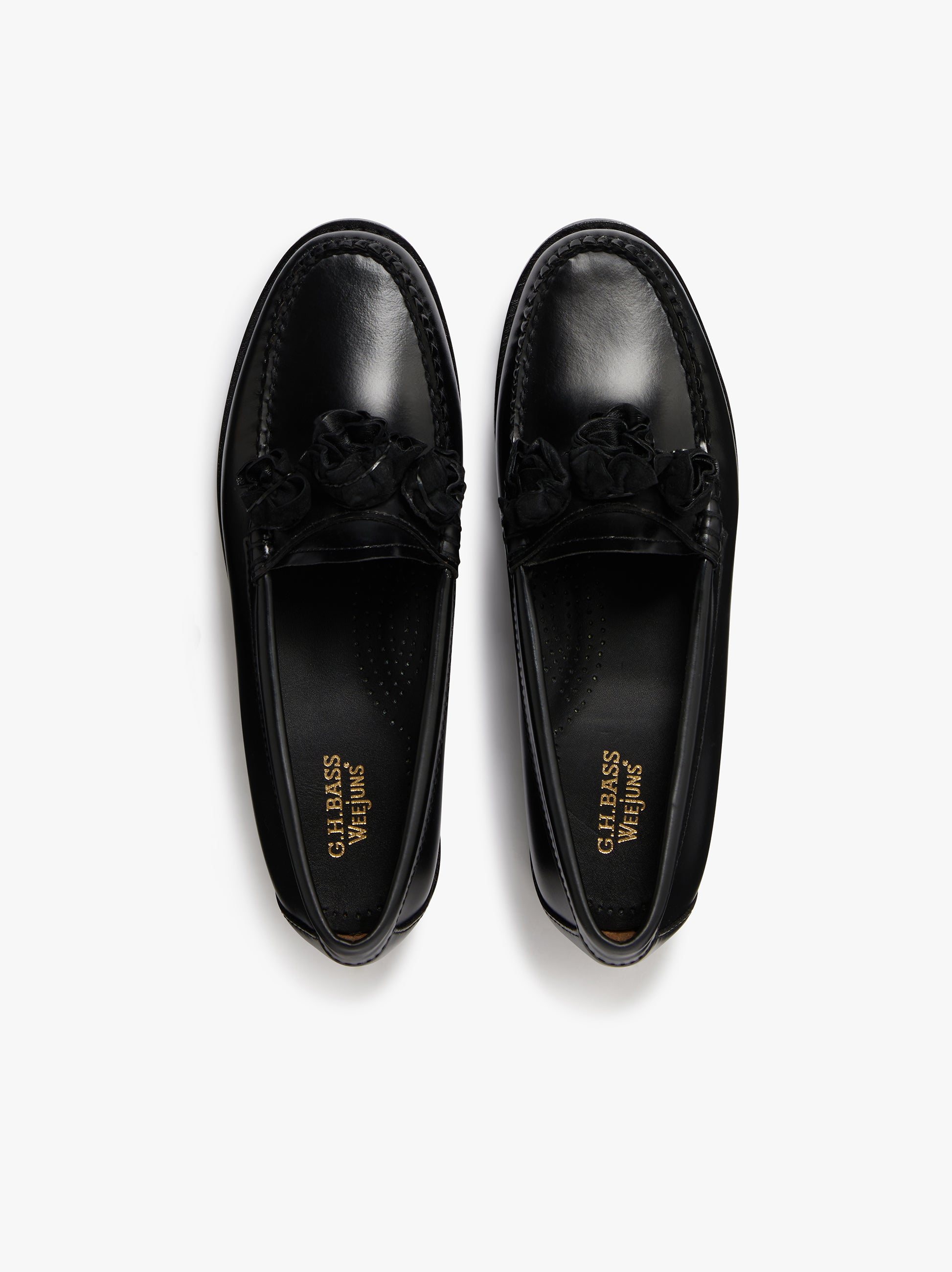 靴 epine ribbon fringe Loafer Black 24.5 epine ribbon fringe Loafer Black 24.5