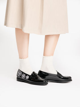 Easy Weejuns Penny Flora Loafers