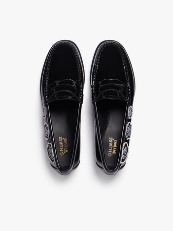 Easy Weejuns Penny Flora Loafers