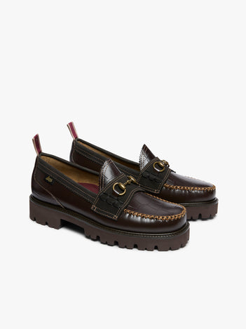 G.H.BASS x Nicholas Daley Weejuns Super Lug Lincoln Horsebit Loafers