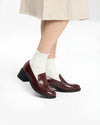 Anna Venetian Loafer Heels