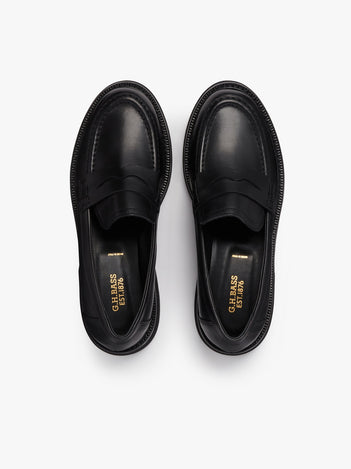 Belmont Lug Penny Loafers