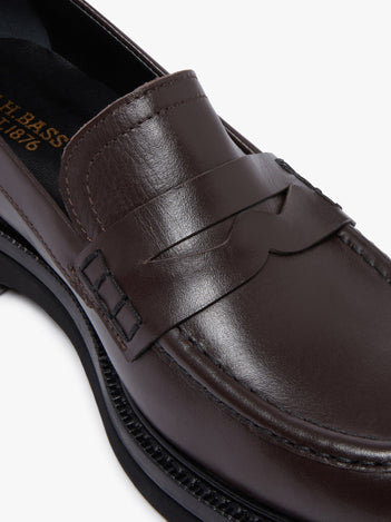 Belmont Lug Penny Loafers