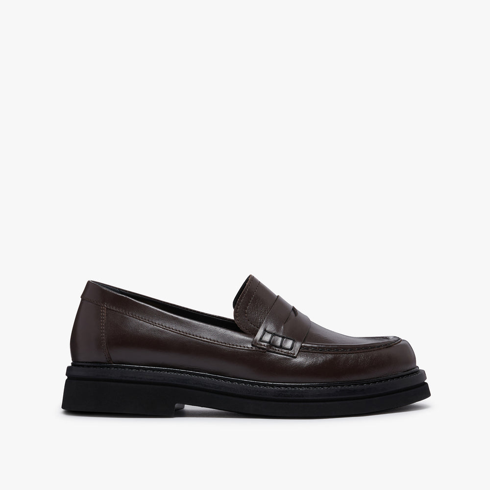 Belmont Lug Penny Loafers