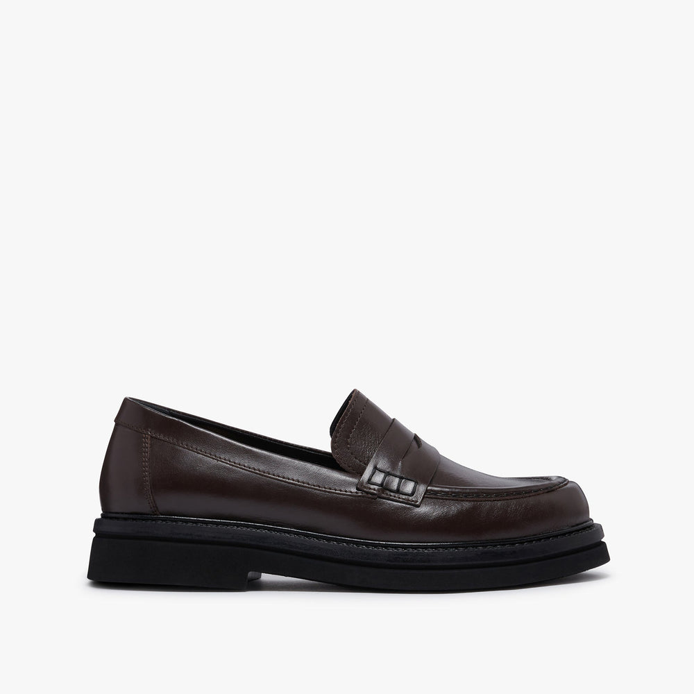 Belmont Lug Penny Loafers