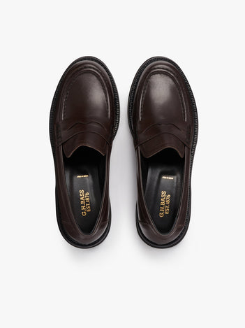 Belmont Lug Penny Loafers