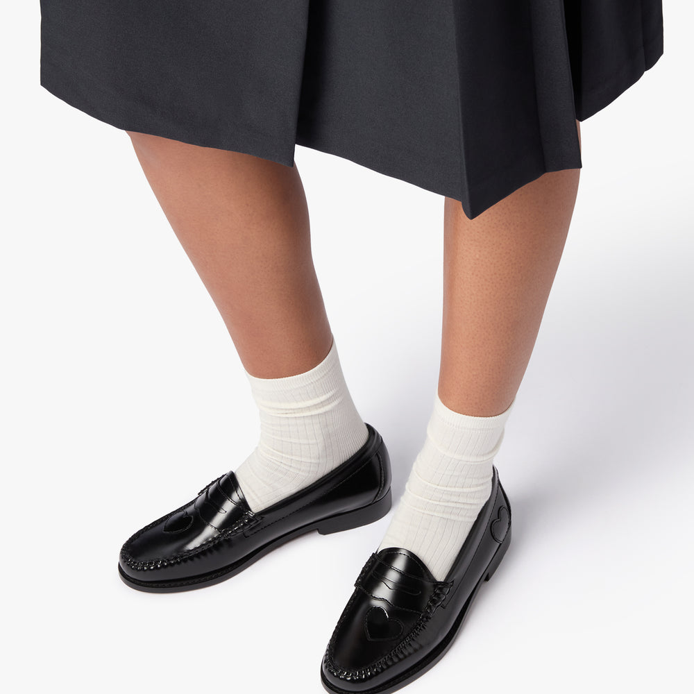 Easy Weejuns Penny Loafers Contrastitch