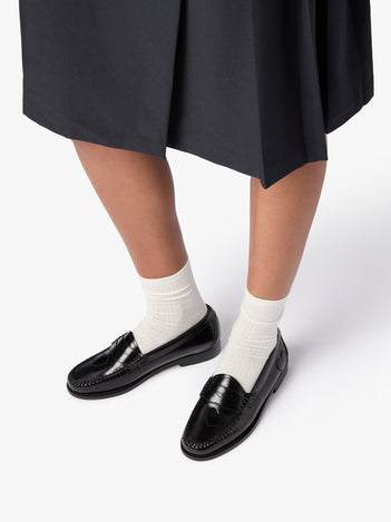 Easy Weejuns Penny Loafers Contrastitch