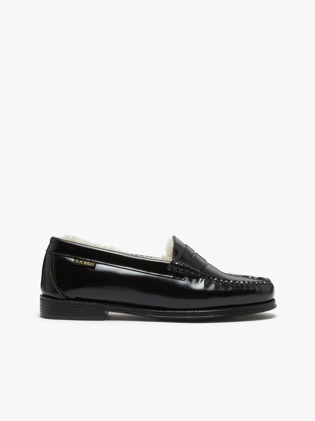 Easy Weejuns Penny Shearling