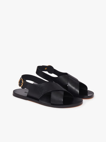 Cross Strap Sandals