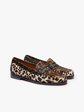 Whitney Leopard Penny Loafers