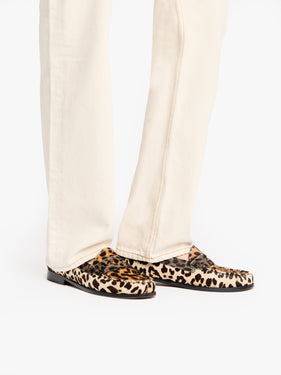 Whitney Leopard Penny Loafers