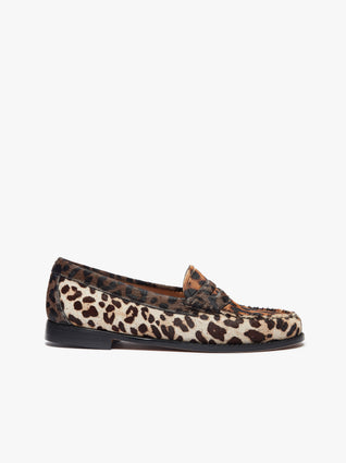 Whitney Leopard Penny Loafers