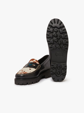 Whitney Super Lug Penny Loafers