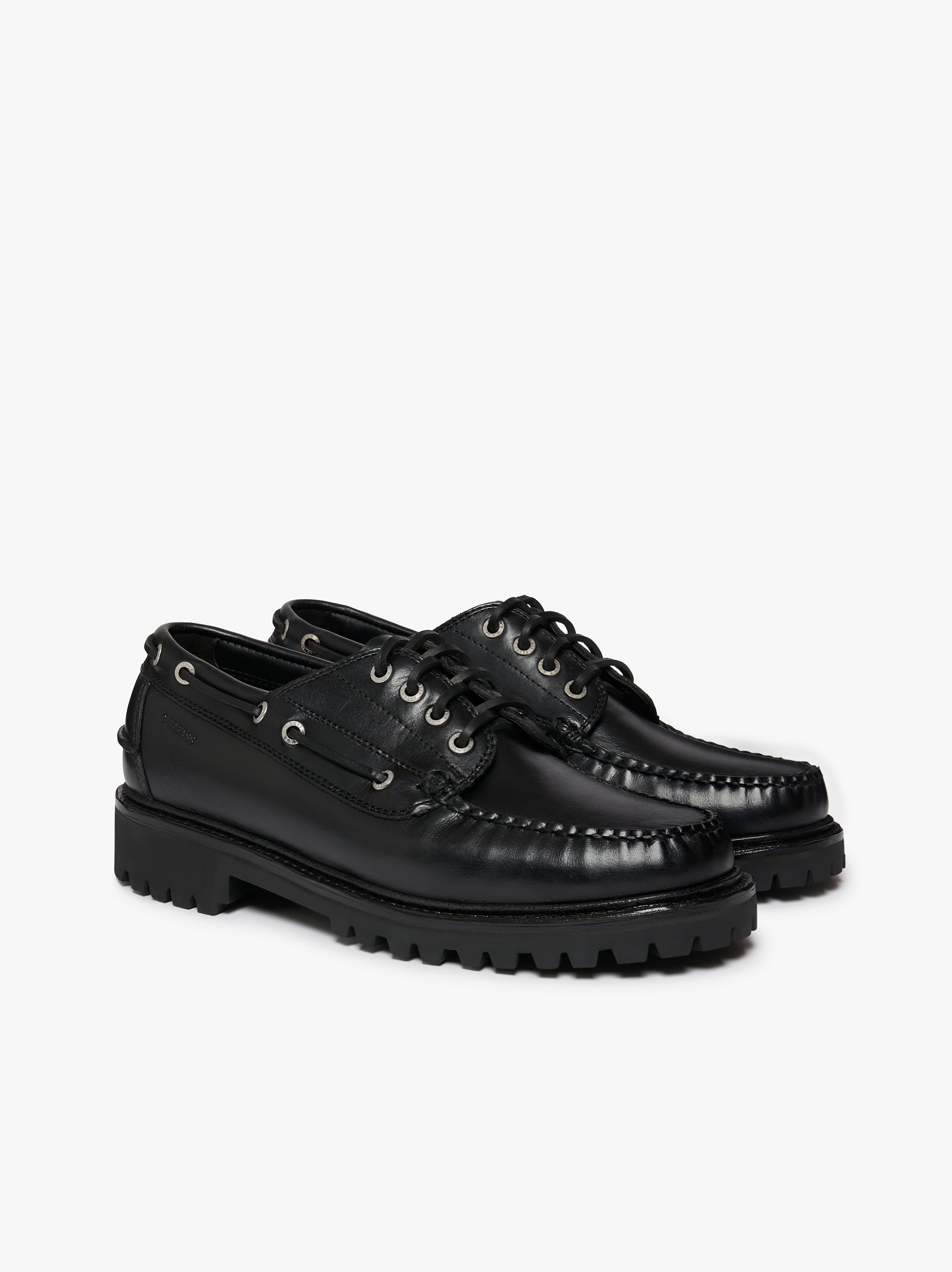 靴 G.H BASS CAMP MOC ORIGINAL G.H. Bass Men's Ranger Camp Moc Super Lug Sole Oxford Boat