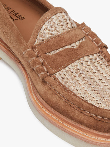 Weejuns Crepe Sole Larson Penny Loafers